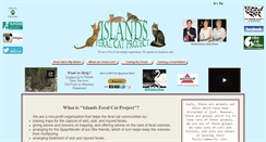 Desktop Screenshot of islandsferalcatproject.org